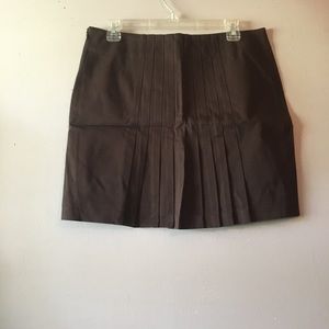 BODY By Victoria Dark Brown Skater Skirt